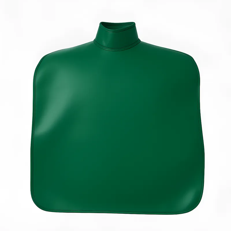 AVENTAL ODONTOLÓGICO BABADOR COM PROTETOR DE TIREÓIDE